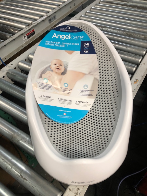 Photo 2 of Angelcare Baby Bath Support (Grey) | Ideal for Babies Less than 6 Months Old