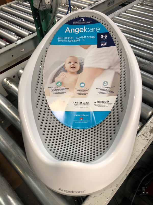 Photo 2 of Angelcare Baby Bath Support (Grey) | Ideal for Babies Less than 6 Months Old