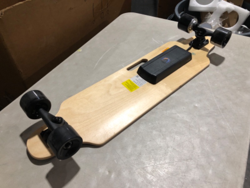 Photo 3 of ***SKATE BOARD ONLY - ALL ACCESSORIES MISSING - UNABLE TO TEST***
Caroma Electric Skateboards for Adults, 350W Electric Longboard 12.4 MPH Top Speed
