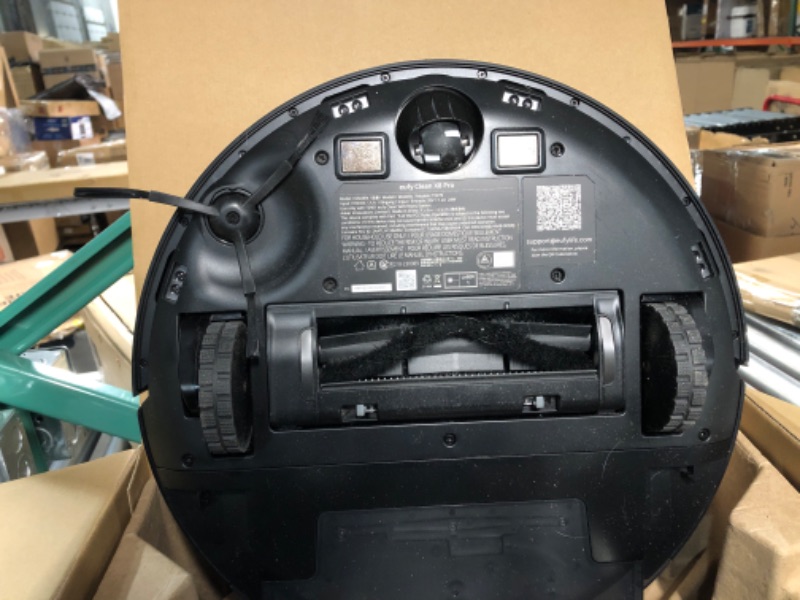 Photo 4 of **PARTS ONLY/NON-REFUNDABLE***
eufy Clean X8 Pro Robot Vacuum Self-Empty Station, Twin-Turbine 2× 4,000 X8 Pro SES