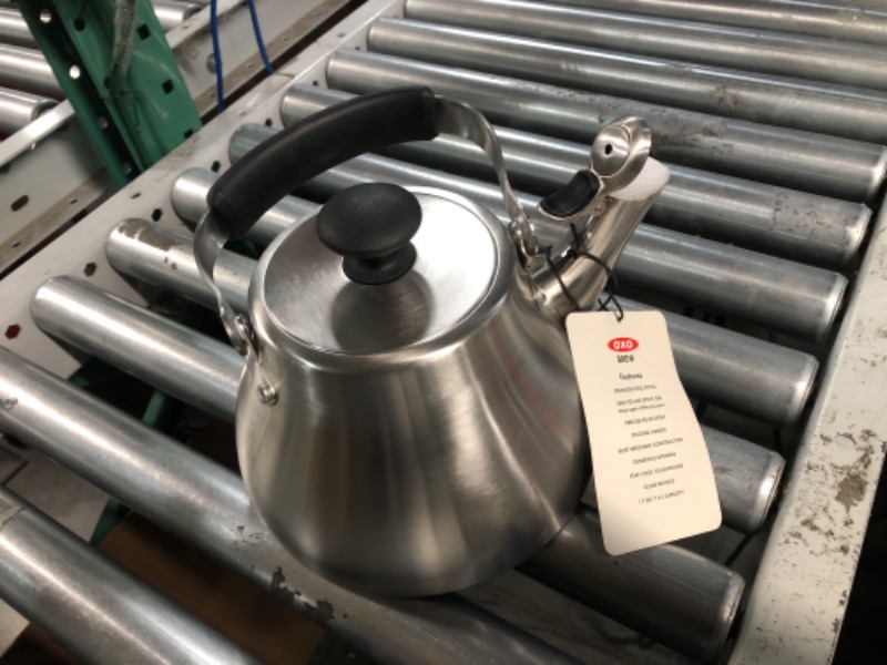 Photo 2 of (READ NOTES) OXO BREW Classic Tea Kettle - Brushed Stainless Steel