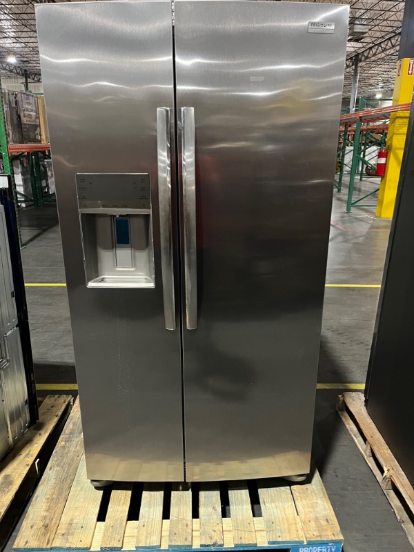 Photo 1 of Frigidaire Gallery 22.3-cu ft Counter-depth Side-by-Side Refrigerator with Ice Maker
