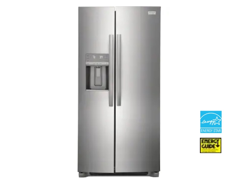 Photo 1 of Frigidaire Gallery 22.3-cu ft Counter-depth Side-by-Side Refrigerator with Ice Maker