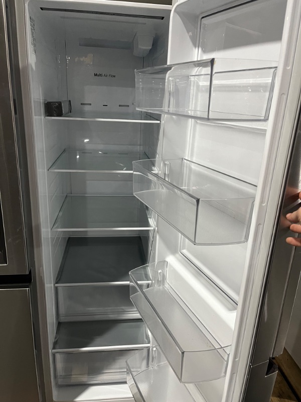 Photo 8 of LG Door in Door 27.12-cu ft Side-by-Side Refrigerator with Ice Maker 