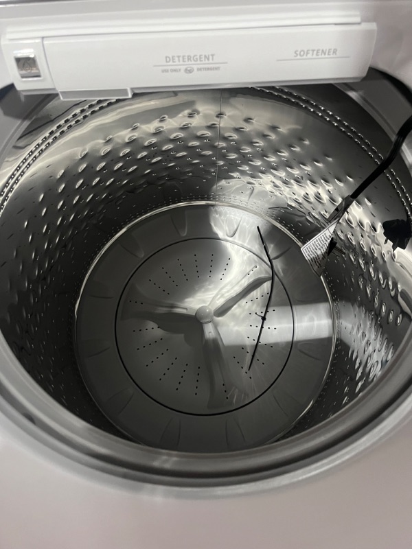 Photo 8 of Maytag Smart Capable 5.3-cu ft High Efficiency Impeller Smart Top-Load Washer (White) 