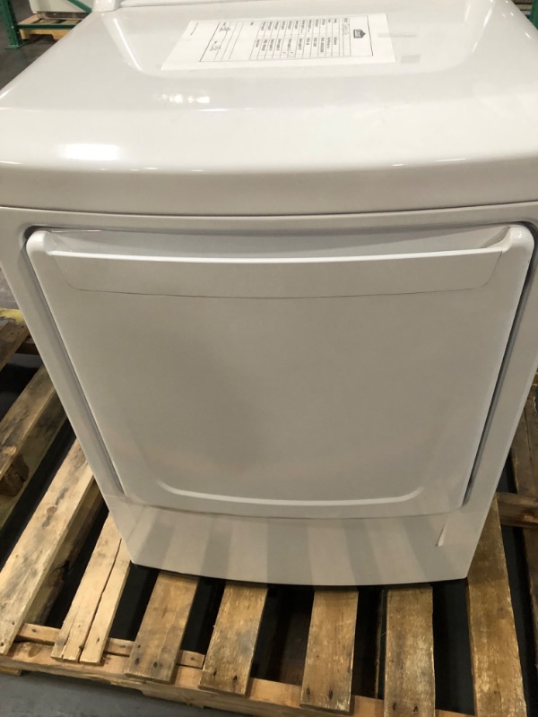 Photo 4 of LG 7.3-cu ft Electric Dryer (White) ENERGY STAR