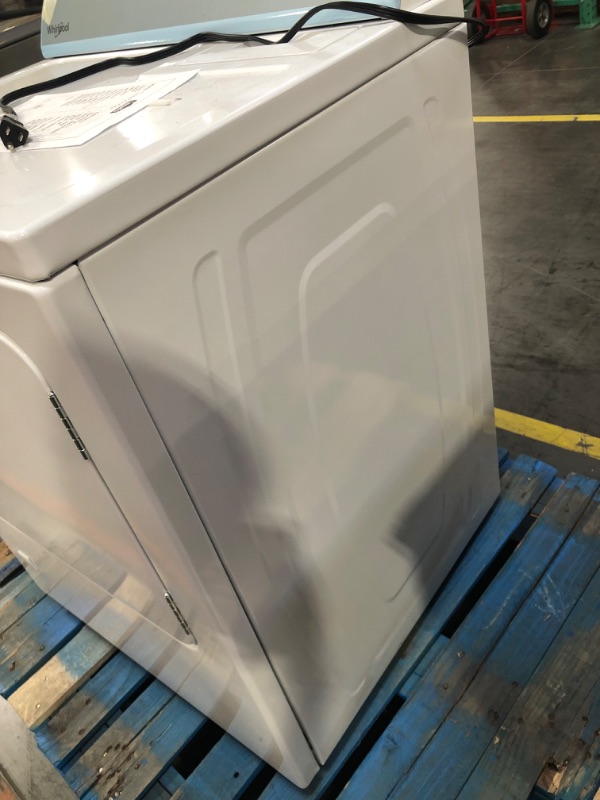 Photo 5 of Whirlpool 7-cu ft Reversible Side Swing Door Gas Dryer (White)