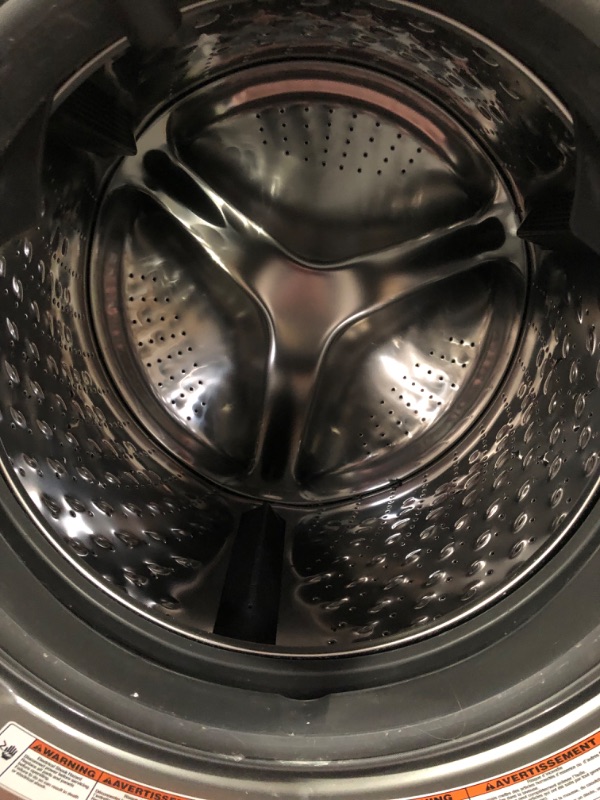 Photo 10 of Maytag 4.5-cu ft High Efficiency Stackable Steam Cycle Front-Load Washer (Metallic Slate) ENERGY STAR