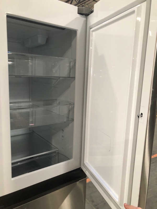 Photo 7 of LG Door in Door 27.12-cu ft Side-by-Side Refrigerator with Ice Maker (Printproof Stainless Steel)