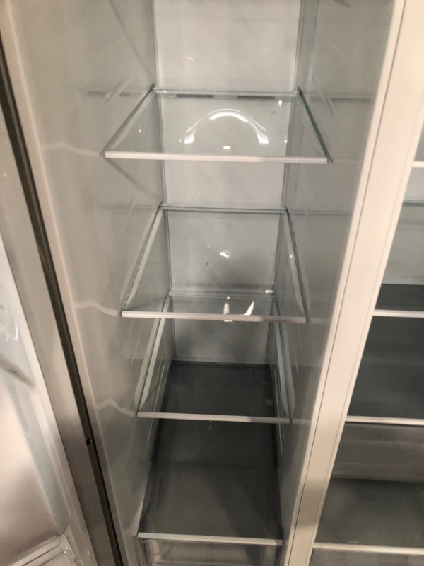 Photo 10 of LG Door in Door 27.12-cu ft Side-by-Side Refrigerator with Ice Maker (Printproof Stainless Steel)