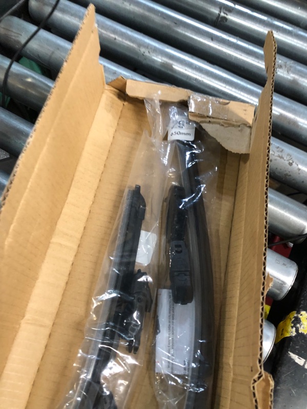 Photo 1 of Cat C2.0 Heavy Duty Beam Windshield Wiper Blades for Cars, Trucks, Vans, Pickups, and SUVs - All Season Streak-Free, Silent, Crystal-Clear Clean Pair 26" + 18"