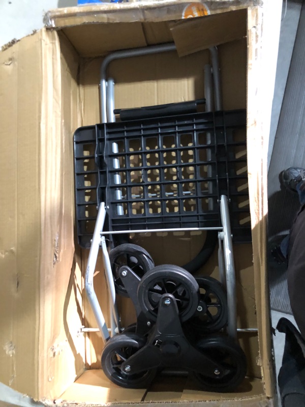 Photo 2 of **MISSING BAG**
dbest products Stair Climber Bigger Trolley Dolly, Black 