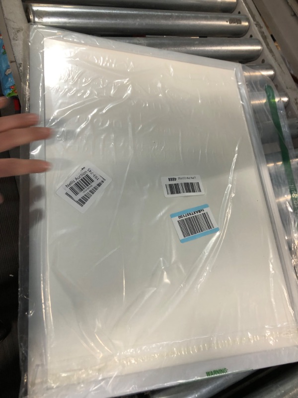 Photo 1 of U Brands Dry Erase Board, 17 x 23 Inches, Melamine Surface, Silver Aluminum Frame (030U00-01) 17'' x 23''