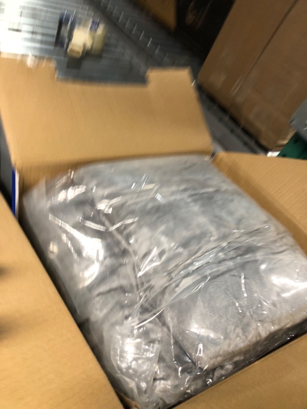 Photo 1 of ***USED - UNABLE TO TEST***
Alomidds Weighted Blanket Queen Size 15lbs 60x80 inches,Sherpa Grey
