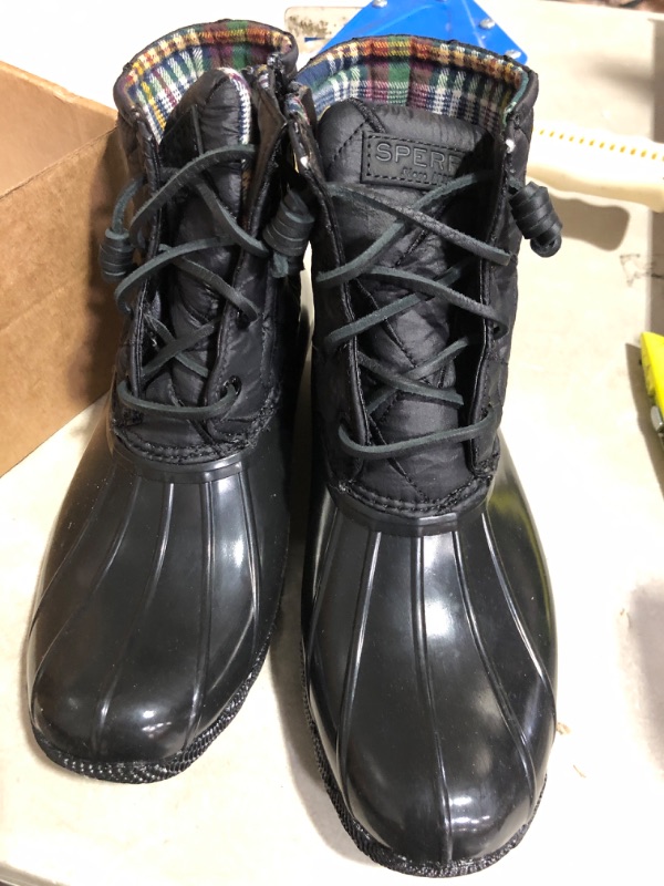 Photo 2 of * see all images * 
Sperry Women's Saltwater Core Boots 7.5 Black