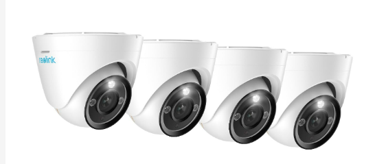 Photo 1 of REOLINK RLK8-1200D4-A 12MP PoE Security Camera System, 4pcs H.265 Detection, Spotlight Color Night Vision, 8CH NVR with 2TB HDD