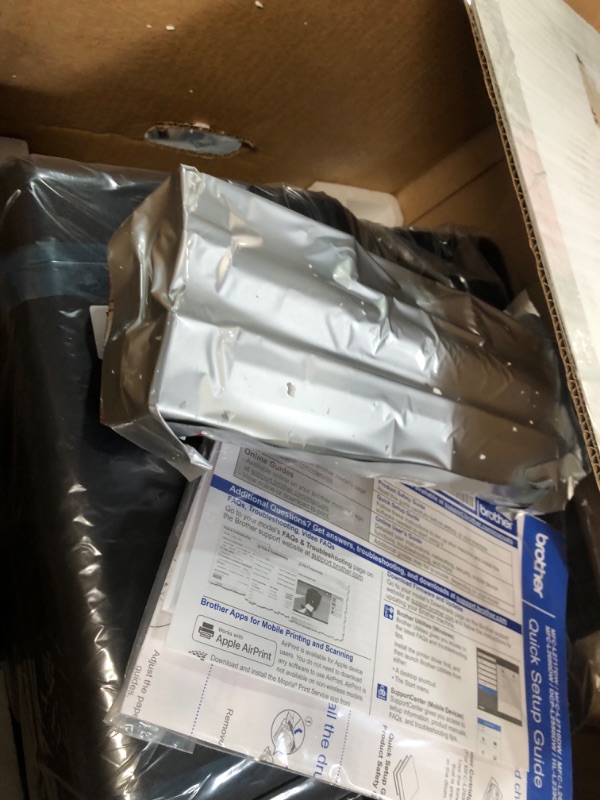 Photo 1 of Brother Monochrome Laser All-in-One MFCL2710DW Value Version (MFCL2717DW) (Renewed Premium) Renewed MFCL2710DW Value Bundle (MFCL2717DW) v