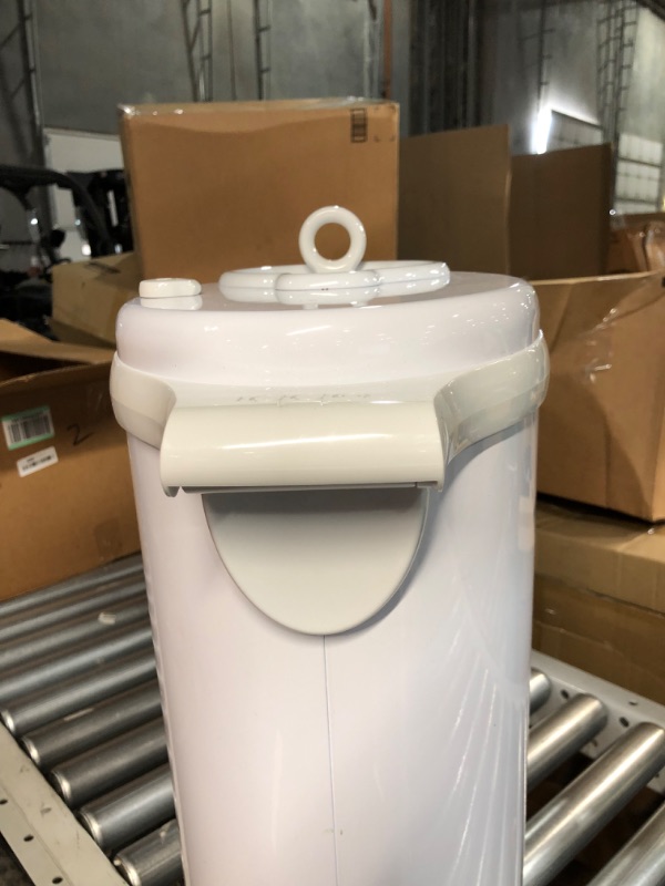 Photo 3 of 
Ubbi Steel Odor Locking, No Special Bag Required Money Saving, Awards-Winning, Modern Design, Registry Must-Have Diaper Pail, White