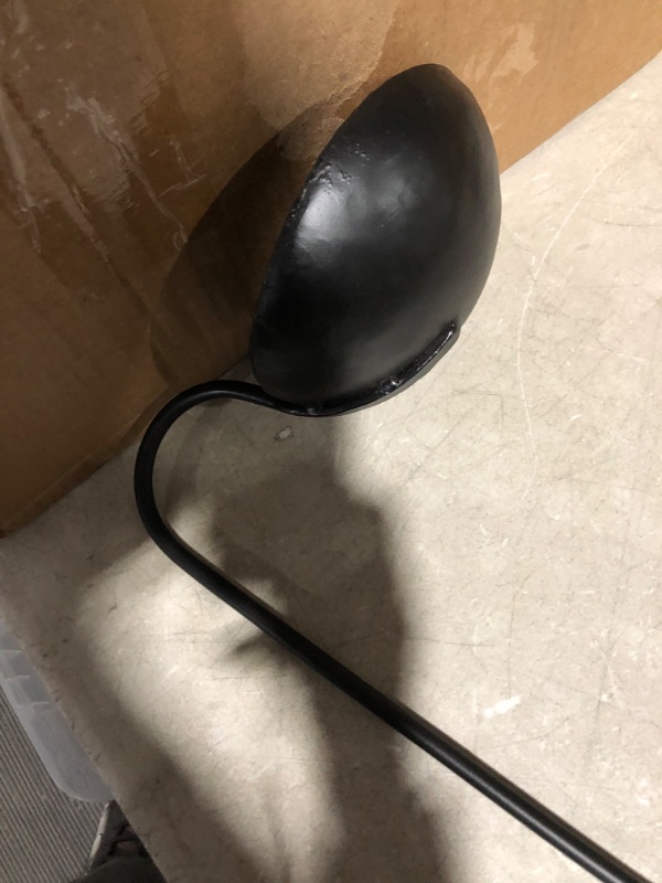 Photo 1 of **READ NOTES, MISSING PART, NON-REFUNDABLE**
Creative Co-Op Minimalist Metal Yard Stake, Black Bird Feeder