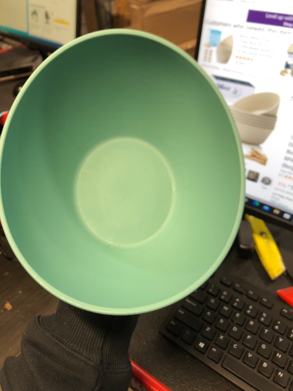 Photo 2 of (Plastic) (Bundle of 2)
Wrova Wheat Straw Bowl Green