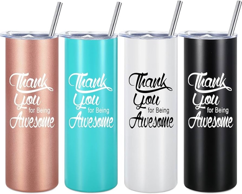 Photo 1 of *SIMILAR TO STOCK* Thank You Gifts for Women Men, Being Awesome Travel Tumbler 20 oz