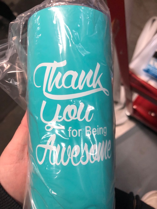 Photo 4 of *SIMILAR TO STOCK* Thank You Gifts for Women Men, Being Awesome Travel Tumbler 20 oz