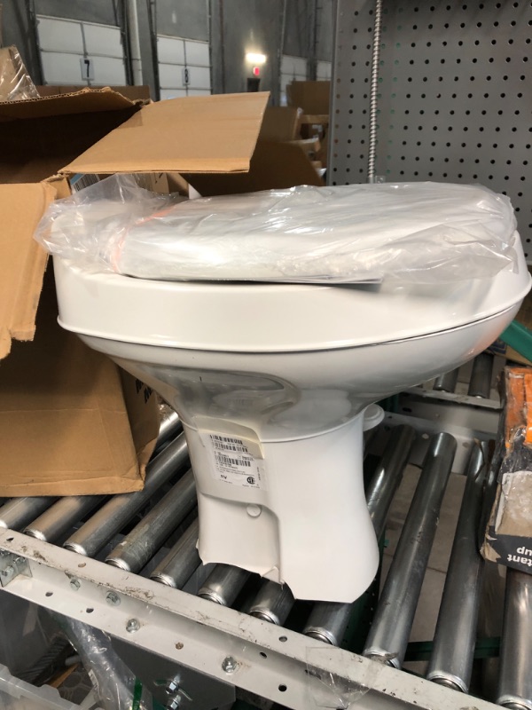 Photo 2 of Dometic 300 Series Standard Height Toilet, White Standard Height White