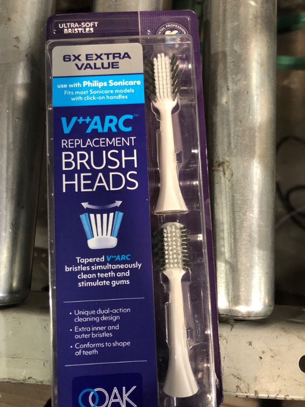 Photo 3 of Ooak V++Arc Replacement Brush Head Use with Philips Sonicare, 