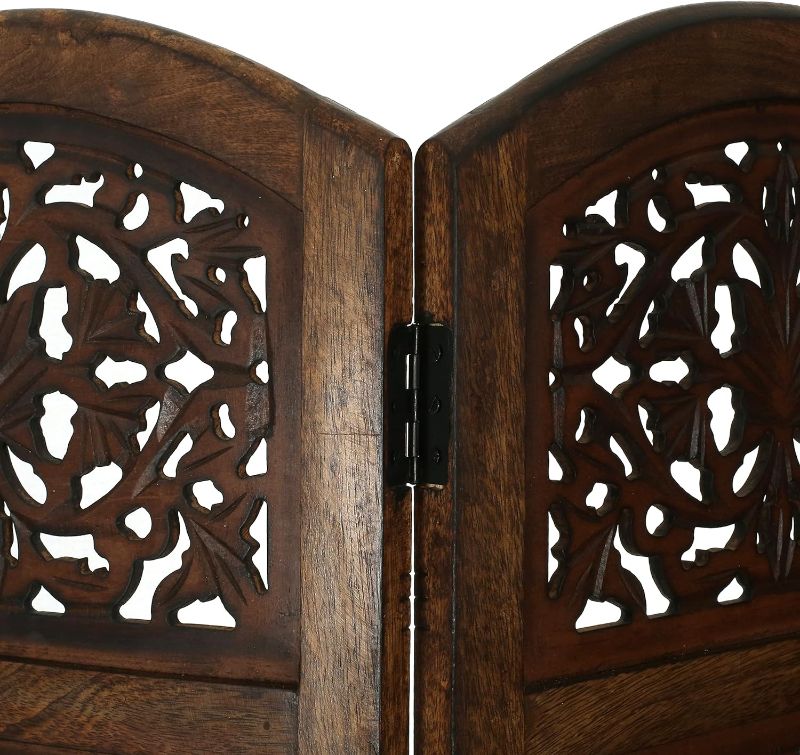 Photo 3 of (READ NOTES) The Wooden Town Room Divider Wood Screen, Chinar 