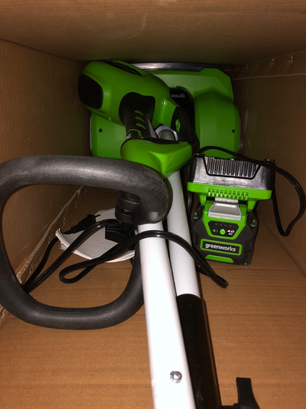 Photo 4 of ***USED READ NOTES***Greenworks 40V 12-Inch Cordless Snow Shovel 4Ah Battery and Charger