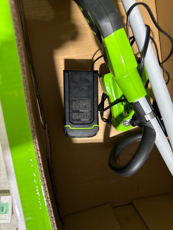 Photo 7 of ***USED READ NOTES***Greenworks 40V 12-Inch Cordless Snow Shovel 4Ah Battery and Charger