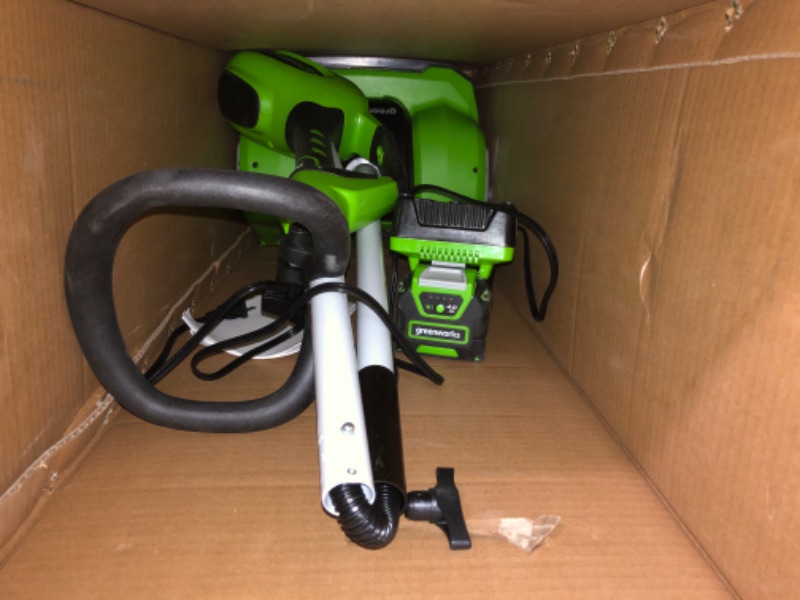 Photo 3 of ***USED READ NOTES***Greenworks 40V 12-Inch Cordless Snow Shovel 4Ah Battery and Charger