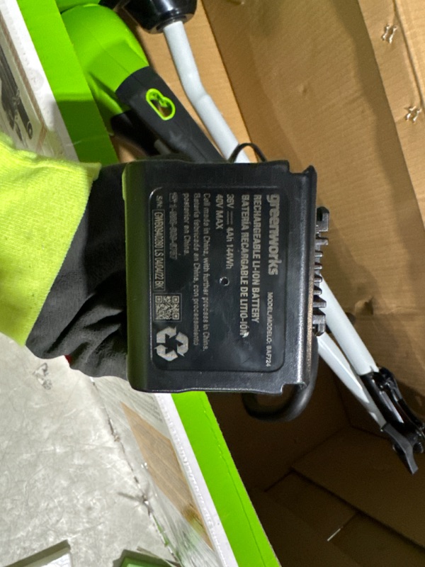 Photo 6 of ***USED READ NOTES***Greenworks 40V 12-Inch Cordless Snow Shovel 4Ah Battery and Charger