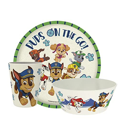 Photo 1 of * missing bowl * see all images * 
Zak Designs PAW Patrol Kids Dinnerware Set 3 Pieces