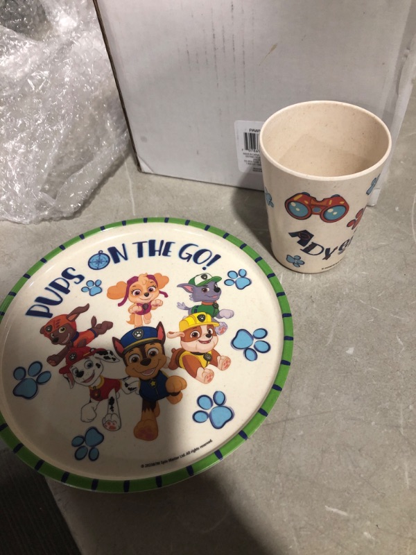 Photo 3 of * missing bowl * see all images * 
Zak Designs PAW Patrol Kids Dinnerware Set 3 Pieces