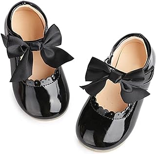 Photo 4 of CENCIRILY Toddler Little Girls Flower Dress Shoes Mary Jane Ballet Flats