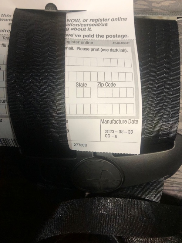 Photo 2 of **READ NOTES BELOW**Cosco Mighty Fit 65 DX Convertible Car Seat (Heather Onyx Gray)