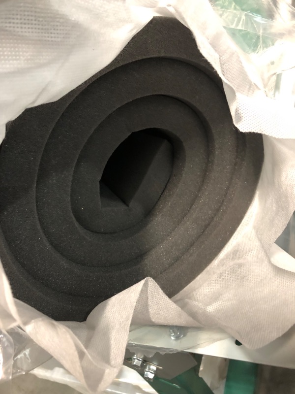 Photo 4 of AKTRADING CO. CertiPUR-US Certified Charcoal Rubber Foam Sheet Cushion