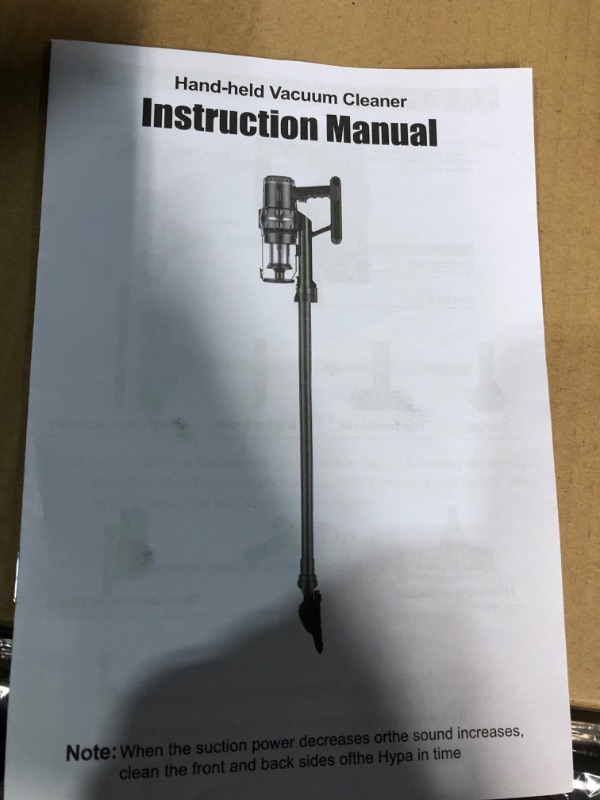 Photo 5 of ***NOT FUNCTIONAL - FOR PARTS ONLY - SEE COMMENTS - NONREFUNDABLE***
MOYSOUL Cordless Vacuum Cleaner - 9 in 1 Stick Vacuum with 30000pa Powerful Suction & 600W Brushless Motor