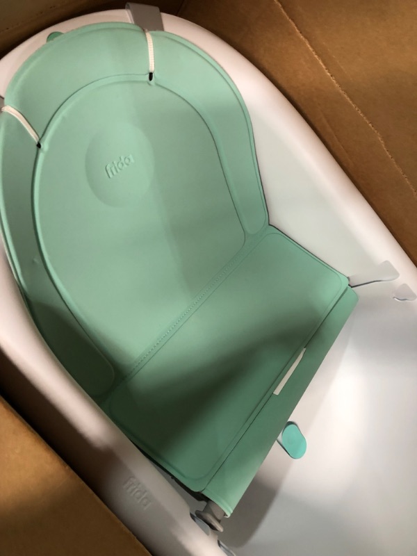 Photo 3 of 4-in-1 Grow-with-Me Bath Tub by Frida Baby Transforms Infant Bathtub to Toddler Bath Seat with Backrest for Assisted Sitting in Tub