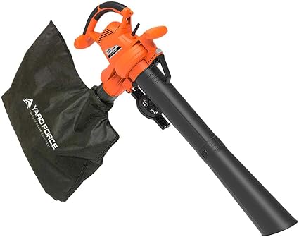 Photo 1 of 140 MPH 430 CFM 12 Amp Electric Blower/Vacuum/Leaf Mulcher Kit with Bonus PPE Kit