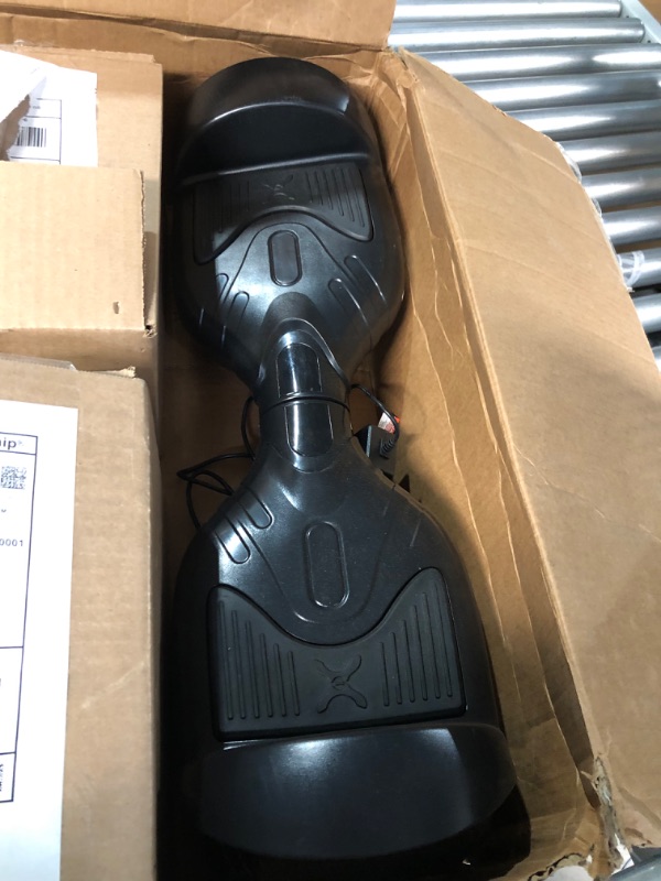 Photo 3 of ***Parts Only*** Hover-1 Blast Hoverboard, LED Lights, 160 lbs Max Weight, 7 mph Max Speed, Black
