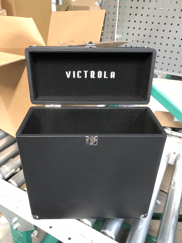 Photo 4 of Victrola Vintage Vinyl Record Storage and Carrying Case