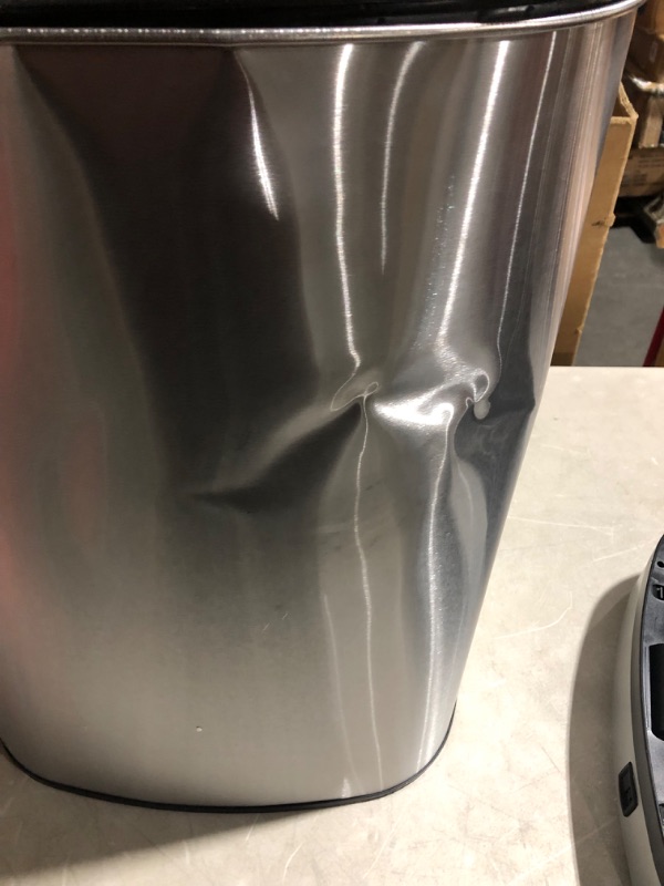 Photo 2 of ***MAJOR DAMAGE - DENTED - UNABLE TO TEST***
FDW Kitchen Trash can for Bathroom Bedroom Home Office Automatic Touch Free 13 Gallon / 50L