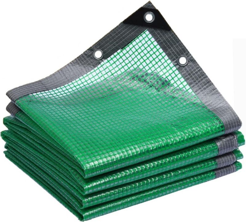 Photo 1 of Abrotain Plastic Sheeting Drop Cloths Clear Tarp 12 mil Thick 6'6"x9'9" Waterproof Greenhouse Plastic Sheeting Polyethylene Film Covering Plastic Cover for Garden Plants Prevent Wind Rain and Snow
