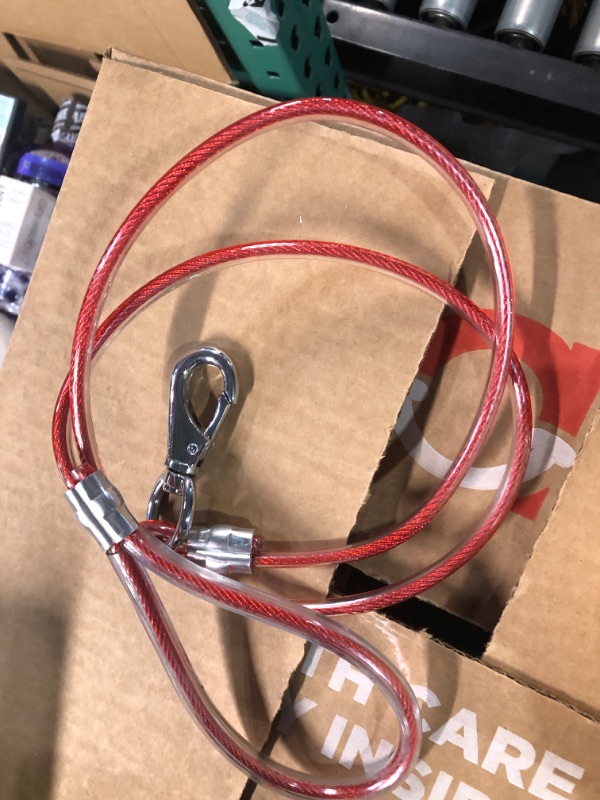 Photo 1 of metal dog leash chew proof