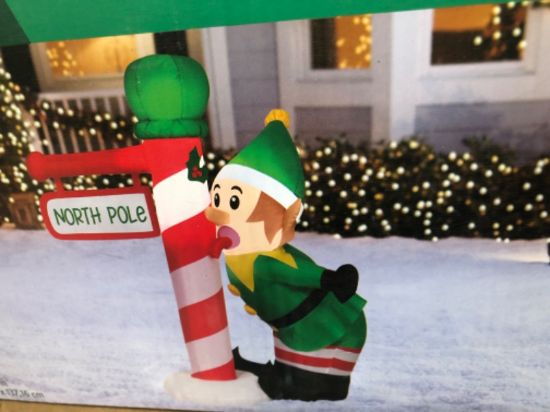 Photo 1 of 4.5 ft elf at north pole 