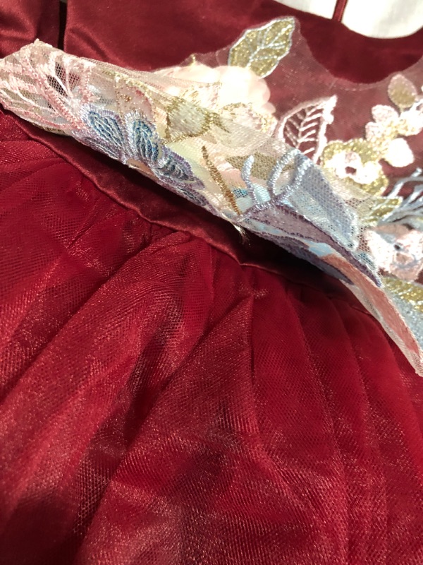 Photo 4 of * see all images * 
AIMJCHLD  Christmas Day Pageant Party Ball Gown Formal Dresses 6-7
