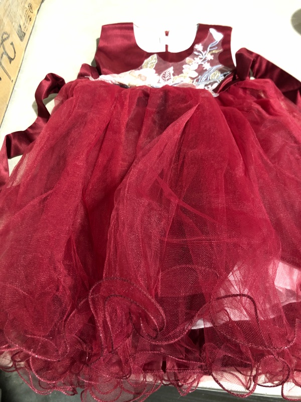 Photo 3 of * see all images * 
AIMJCHLD  Christmas Day Pageant Party Ball Gown Formal Dresses 6-7
