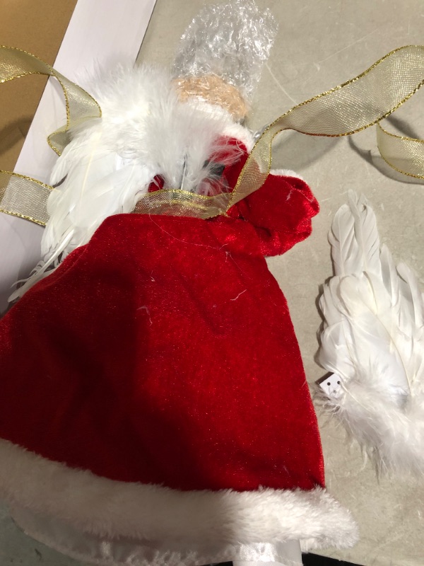 Photo 3 of * see all images * one wing broken off *
BigKing Christmas Tree Topper Angel, Angel Tree Topper